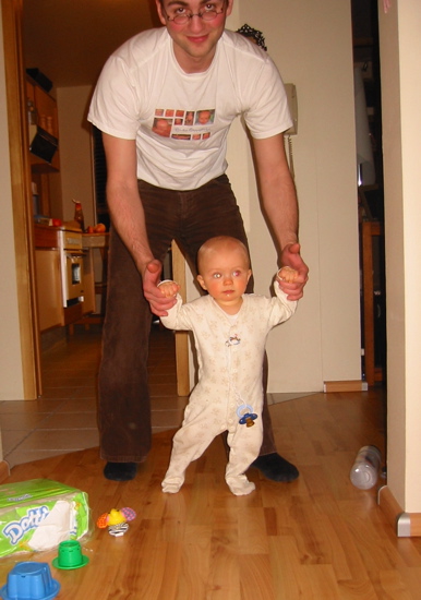 Vi&eth; pabbi &aacute; fer&eth;inni