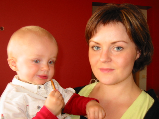 Bjartur og mamma