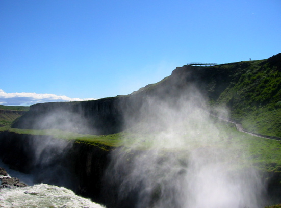 S&eacute;&eth; fr&aacute; Gullfossi
