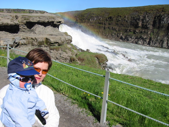 Gullfoss kvaddur