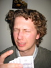 P&oacute;ker face in