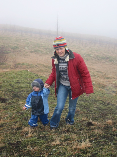 Vi&eth; mamma &iacute; &thorn;okunni